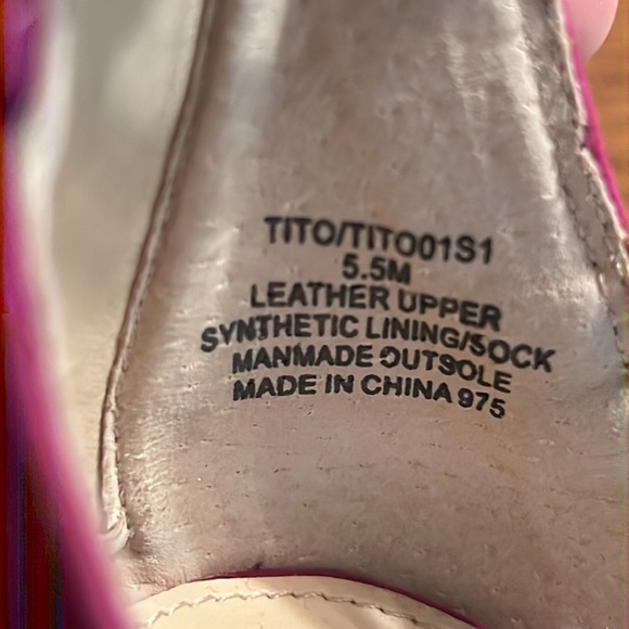 Steve Madden Tito Fuchsia Suede Strappy Stiletto Dress Sandals Size 5.5 - Picture 8 of 9